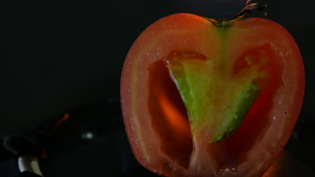 Burning tomato