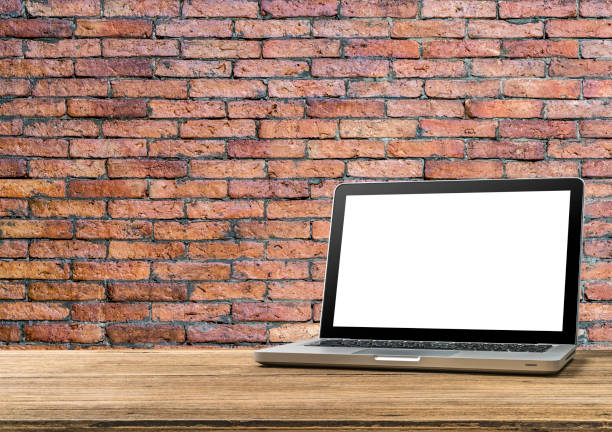 istock Mock up Blank screen of Laptop 1013097356