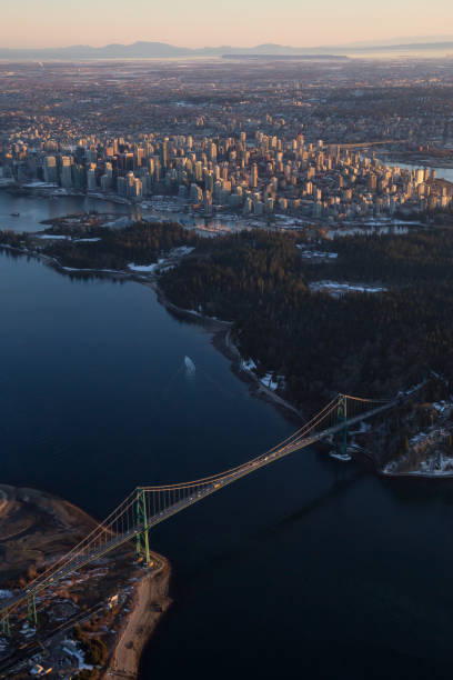 istock Downtown Vancouver Aerial during Sunset 1013114446