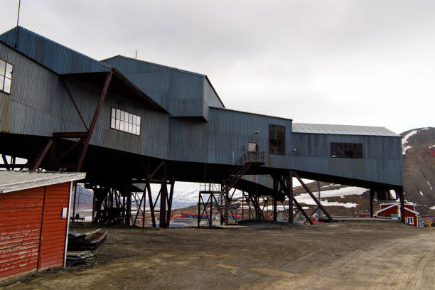 istock Old station in Longyearbyen, Svalbard, Norway 1013143956
