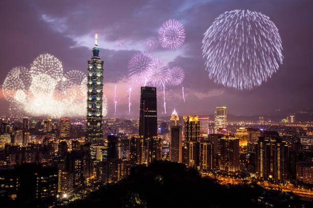 istock Taipei - Taiwan cityscape at night 1013147366