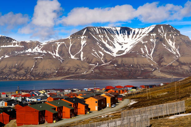 istock House in Longyearbyen, Svalbard, Norway 1013152682
