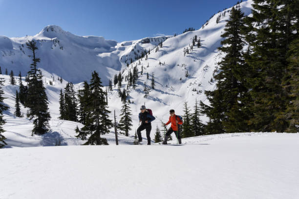 istock Snowshoeing in the Snow 1013201904