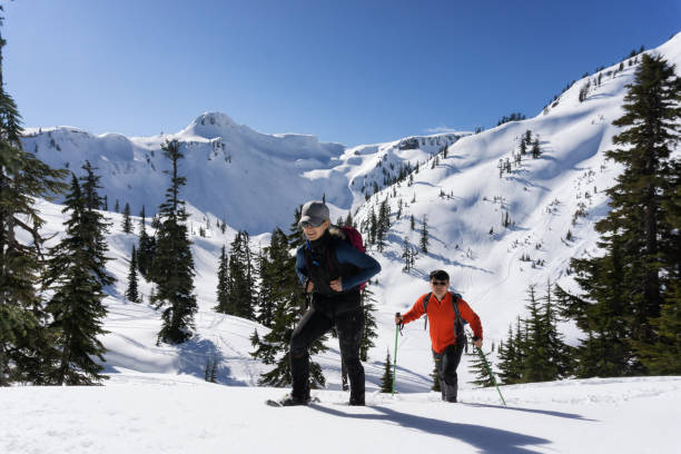 istock Snowshoeing in the snow 1013202010