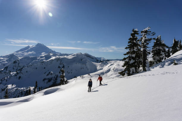 istock Snowshoeing in the snow 1013202076