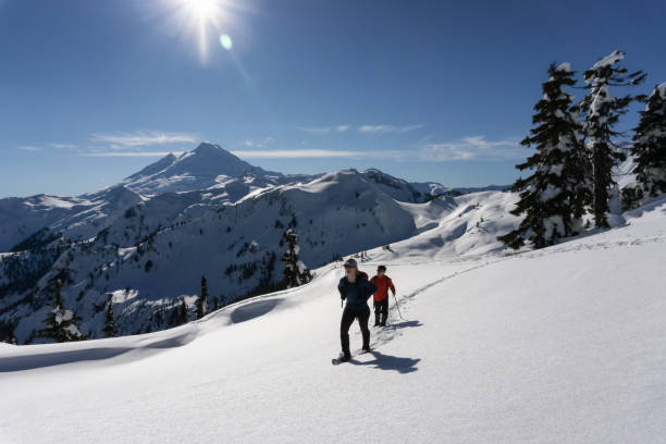 istock Snowshoeing in the Snow 1013202078
