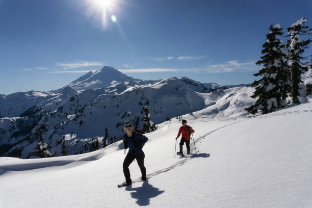 istock Snowshoeing in the Snow 1013202100