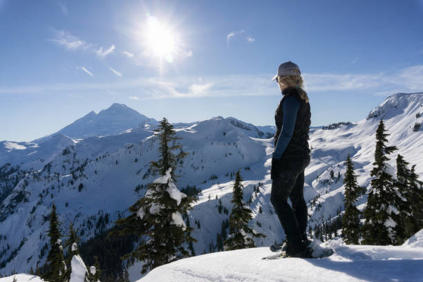 istock Snowshoeing in the Snow 1013202106