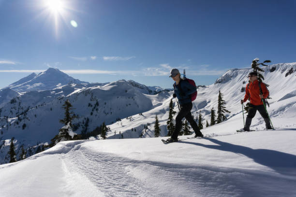 istock Snowshoeing in the Snow 1013202200