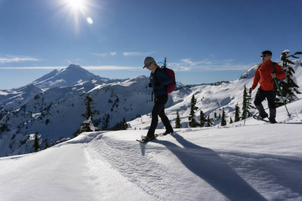 istock Snowshoeing in the Snow 1013202208
