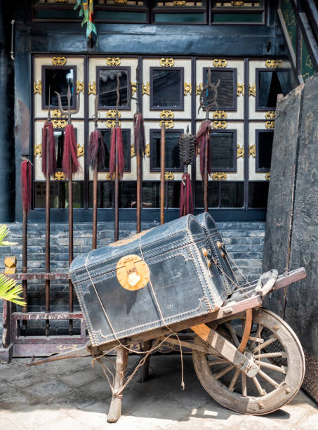 istock Pingyao Ancient City architecture and ornaments, Shanxi, China 1013216540