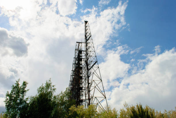istock Duga, a Soviet over-the-horizon (OTH) radar system as part of the Sovietic anti-ballistic missile early-warning network, Chernobyl 1013216610