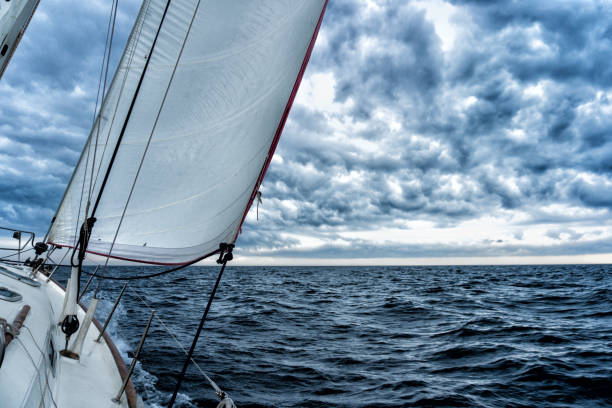 istock Sailboat sailing over the sea 1013216706