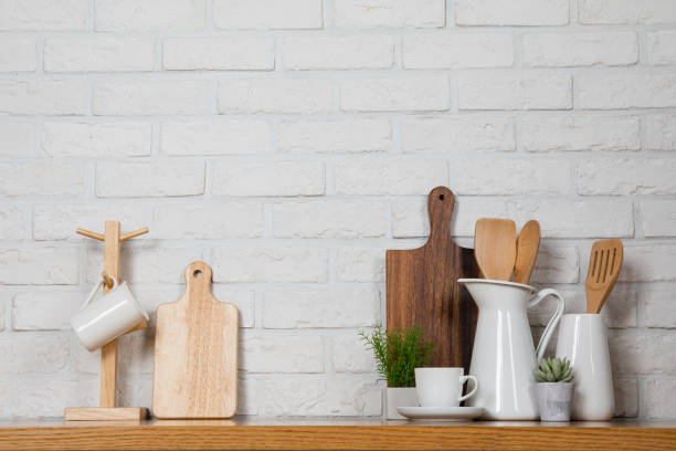 istock There are various cookers on the table, background made of bricks painted white color only. 1013229078