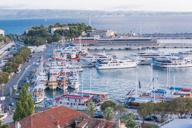 istock Aerial view of Split, Croatia. 1013234168