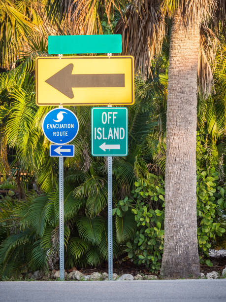 istock Hurricane Evacuation Route Sign, Florida 1013241650