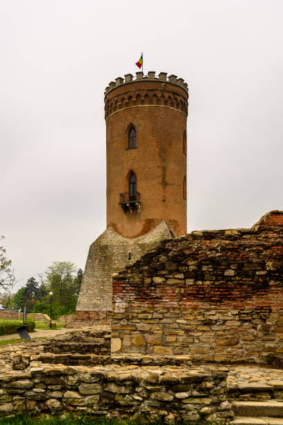 istock Chindia Tower at the Monumental complex Curtea Domneasca, Targoviste, Romania 1013268372
