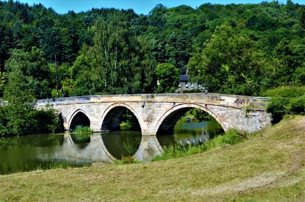 istock North Yorkshire Landscapes, River Derwent at Kirkham Priory 1013283072