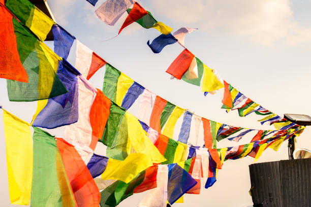 istock Swayambhunath (Swayambu or Swoyambhu), an ancient religious architecture atop a hill, Kathmandu, Nepal 1013283552