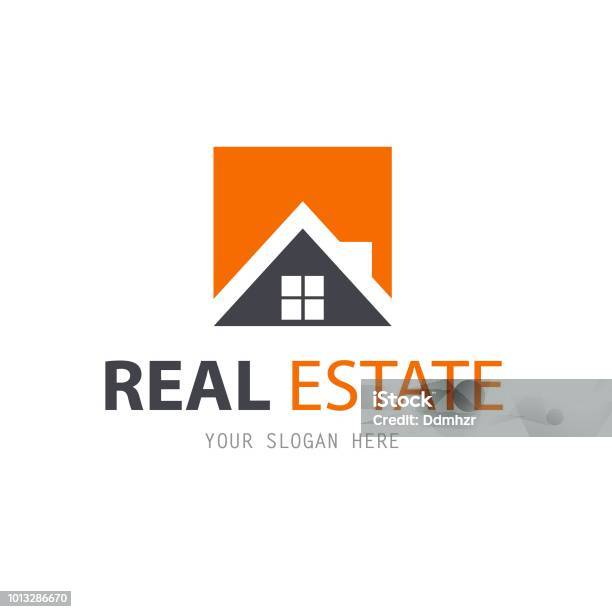 Abstract House Logo Design Template Business Vector Icon Real Estate Stock Illustration - Download Image Now