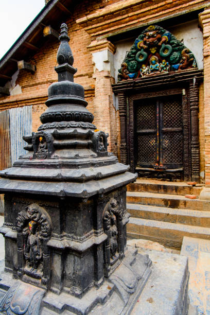 istock Swayambhunath (Swayambu or Swoyambhu), an ancient religious architecture atop a hill, Kathmandu, Nepal 1013293830
