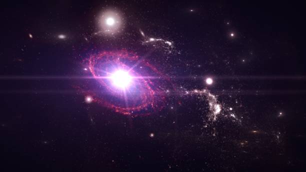 istock Planets and galaxy, science fiction wallpaper. 1013296208