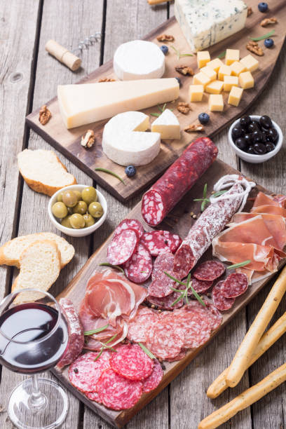 istock Assortment of cheese and sausages 1013337060