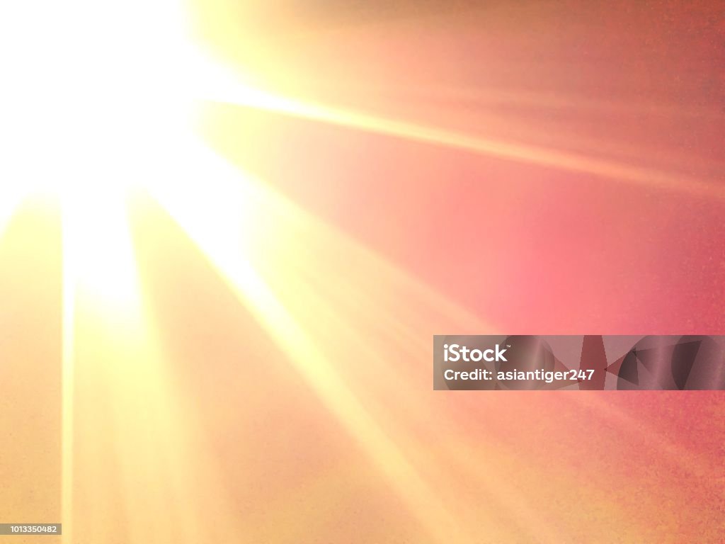 Em chamas de glória do sol - Foto de stock de Luz solar royalty-free