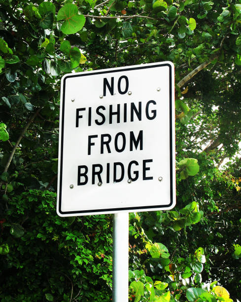 istock No Fishing SIgn 1013377288