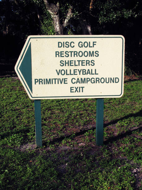 istock Disc Golf, Restrooms, Volleyball and Campground 1013377592