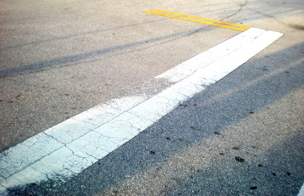 istock Traffic lines on an Aphalt Street 1013382036