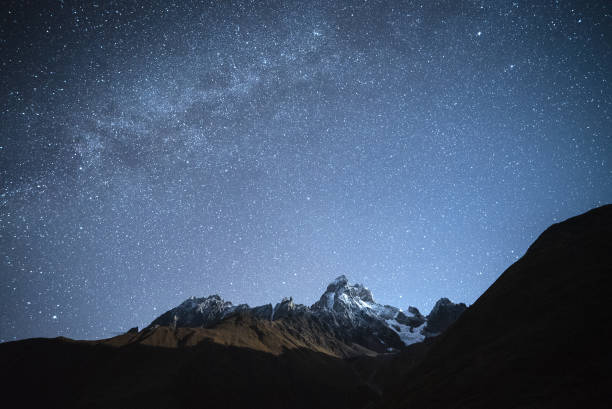 istock Night landscape in the mountains 1013384902
