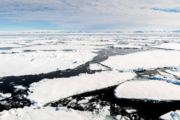 istock Ice landcape on the water in Arctic 1013390556