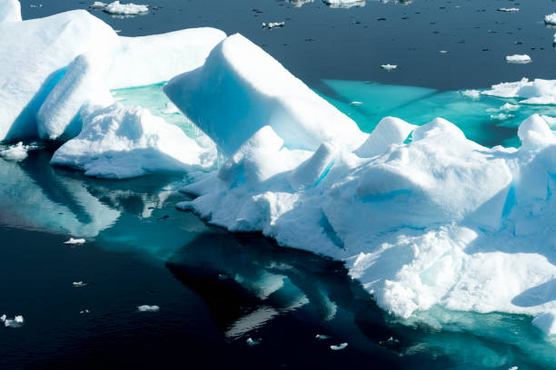 istock Ice pieces on the water in Arctic 1013393290