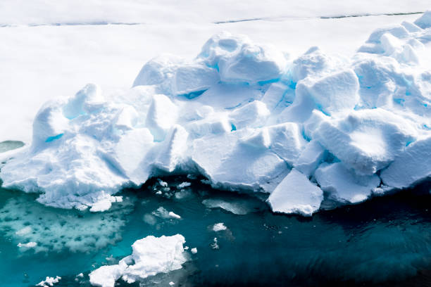 istock Ice pieces on the water in Arctic 1013397798