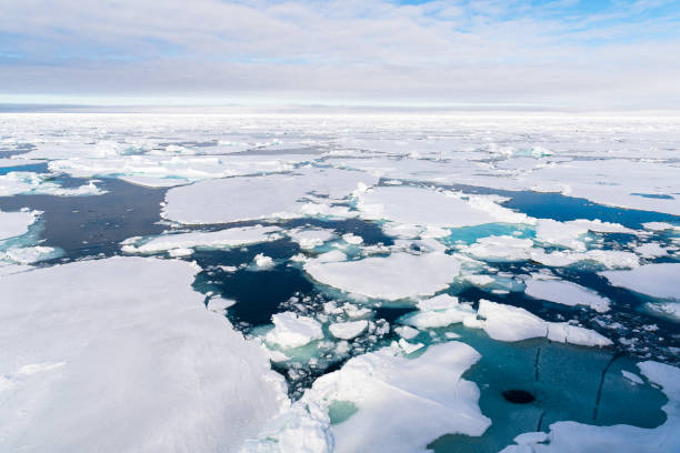 istock Ice landcape on the water in Arctic 1013398018