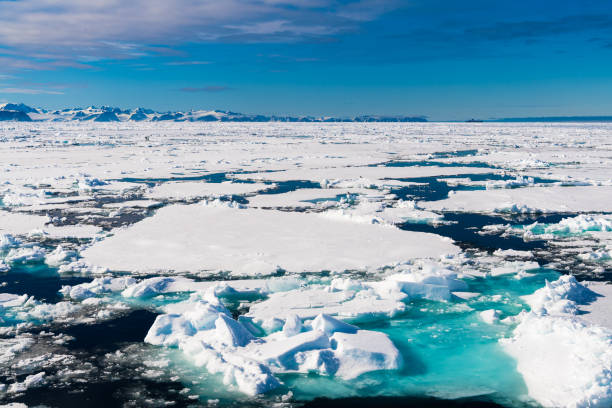 istock Ice landcape on the water in Arctic 1013398202