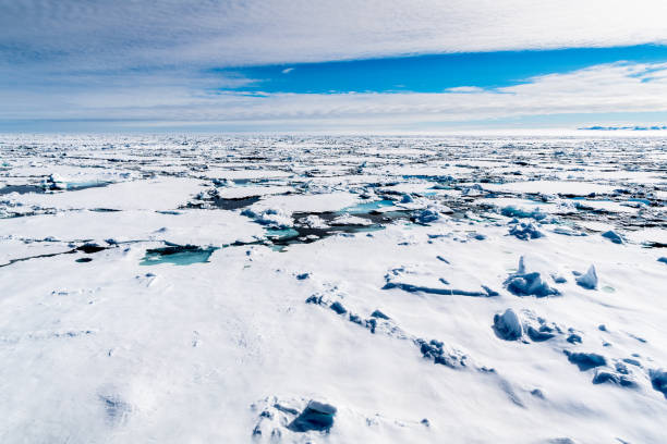 istock Ice landcape on the water in Arctic 1013400358