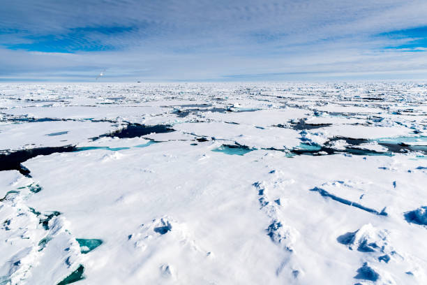 istock Ice landcape on the water in Arctic 1013400376