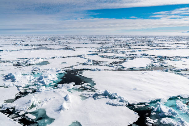 istock Ice landcape on the water in Arctic 1013400438