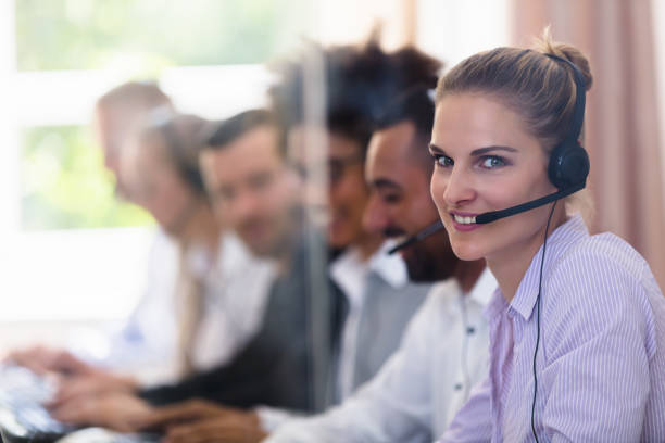 istock Happy Female Customer Service Executive 1013419710