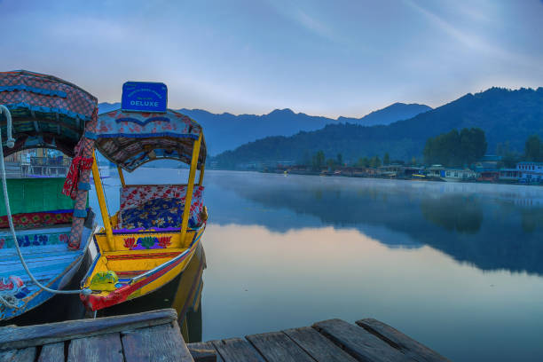 istock Srinagar Dal Lake Morning Misty View 1013432694