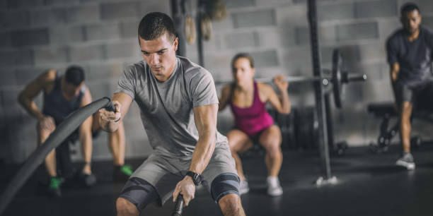 istock People exercising in a gym 1013458976