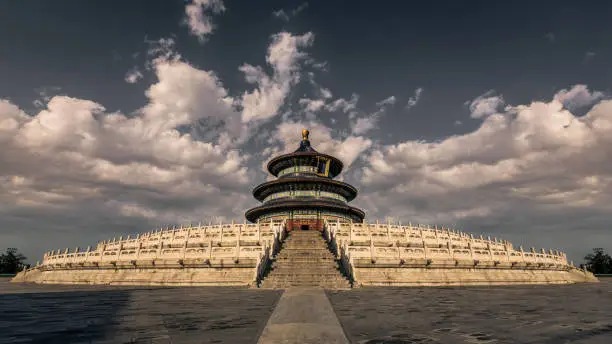 Temple of Heavin in Beijing, China.