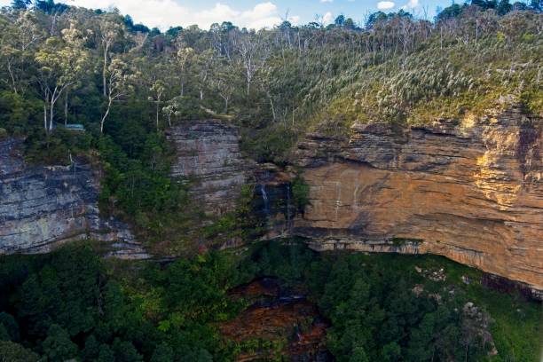 istock Katoomba falls at Blue Mountains pcitures from the sky car 1013480024