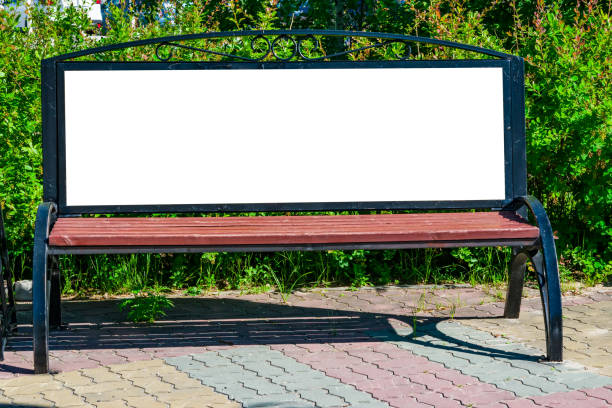 istock Billboard with blank white copy space for text message or content, mock up banner 1013485648