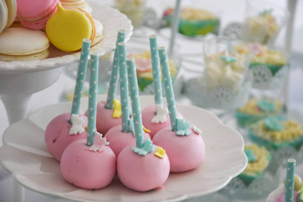 istock Sweet table for child birthday 1013495988