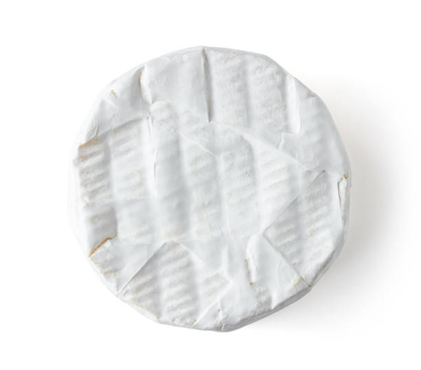 istock Camembert cheese isolated on white, from above 1013499490