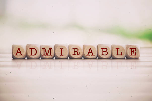 istock Admirable word written on cube wooden blocks. 1013521516