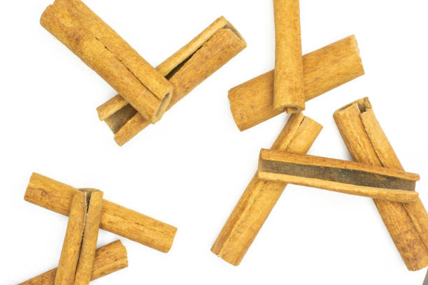 istock Dry brown cinnamon stick isolated on white 1013546670